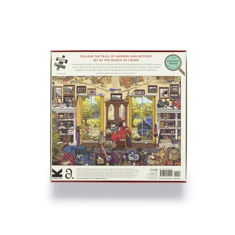 The World of Agatha Christie Jigsaw - 1000 Piece