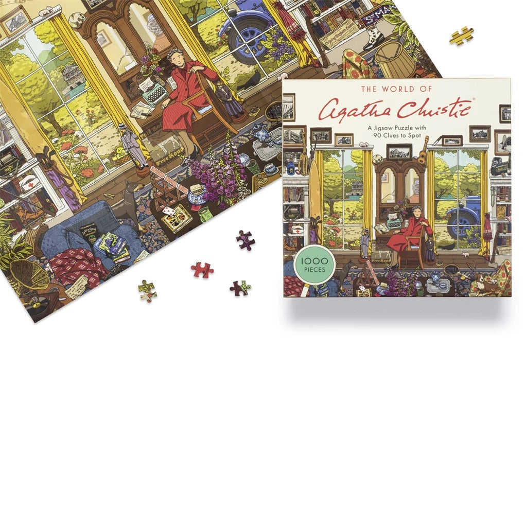 The World of Agatha Christie Jigsaw - 1000 Piece