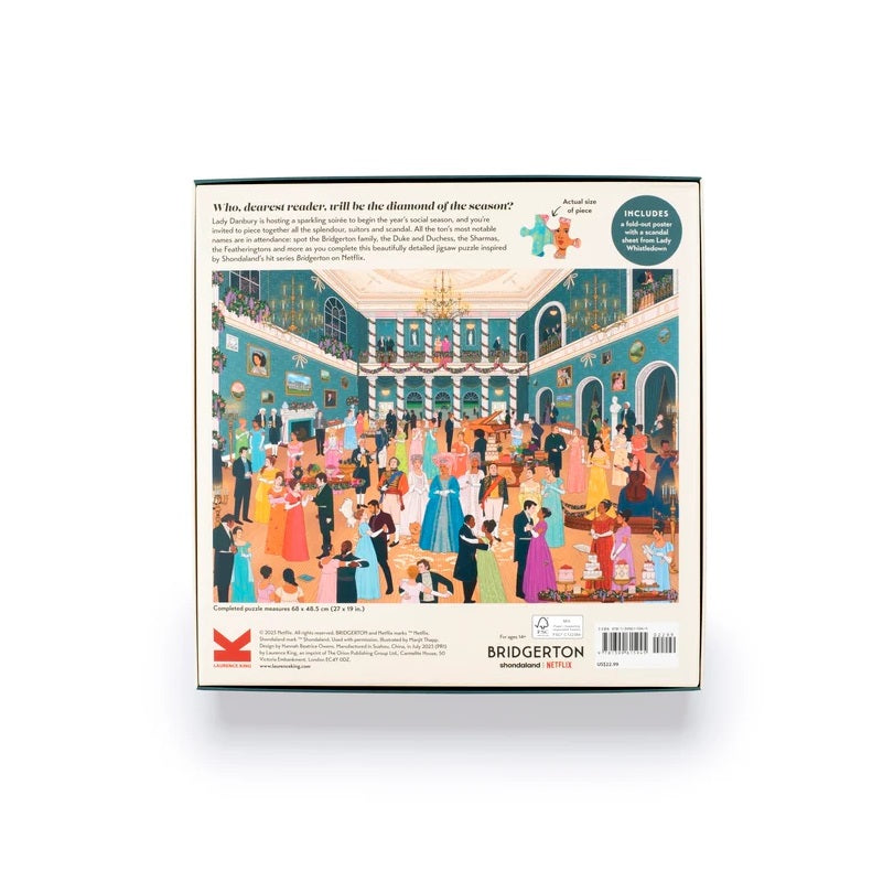 The World of Bridgerton Jigsaw - 1000 Piece