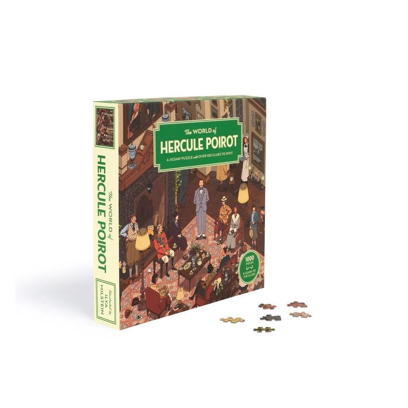 The World of Hercule Poirot Jigsaw - 1000 Piece