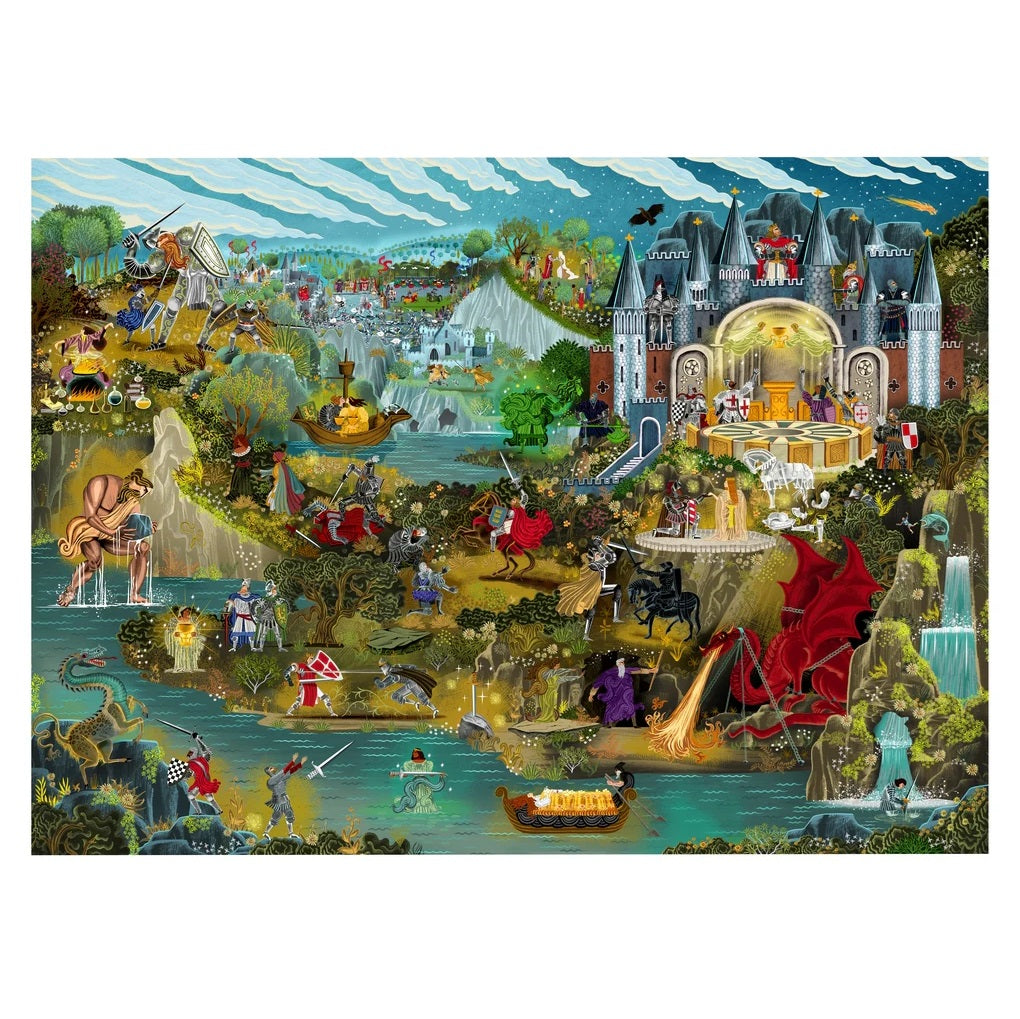 The World of King Arthur Jigsaw - 1000 Piece