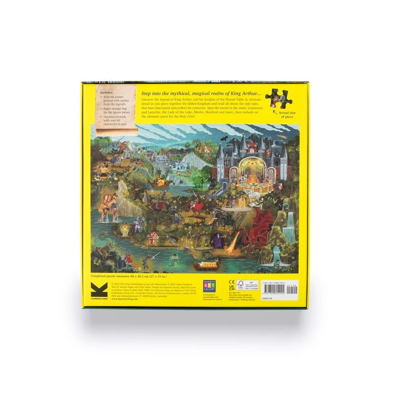 The World of King Arthur Jigsaw - 1000 Piece