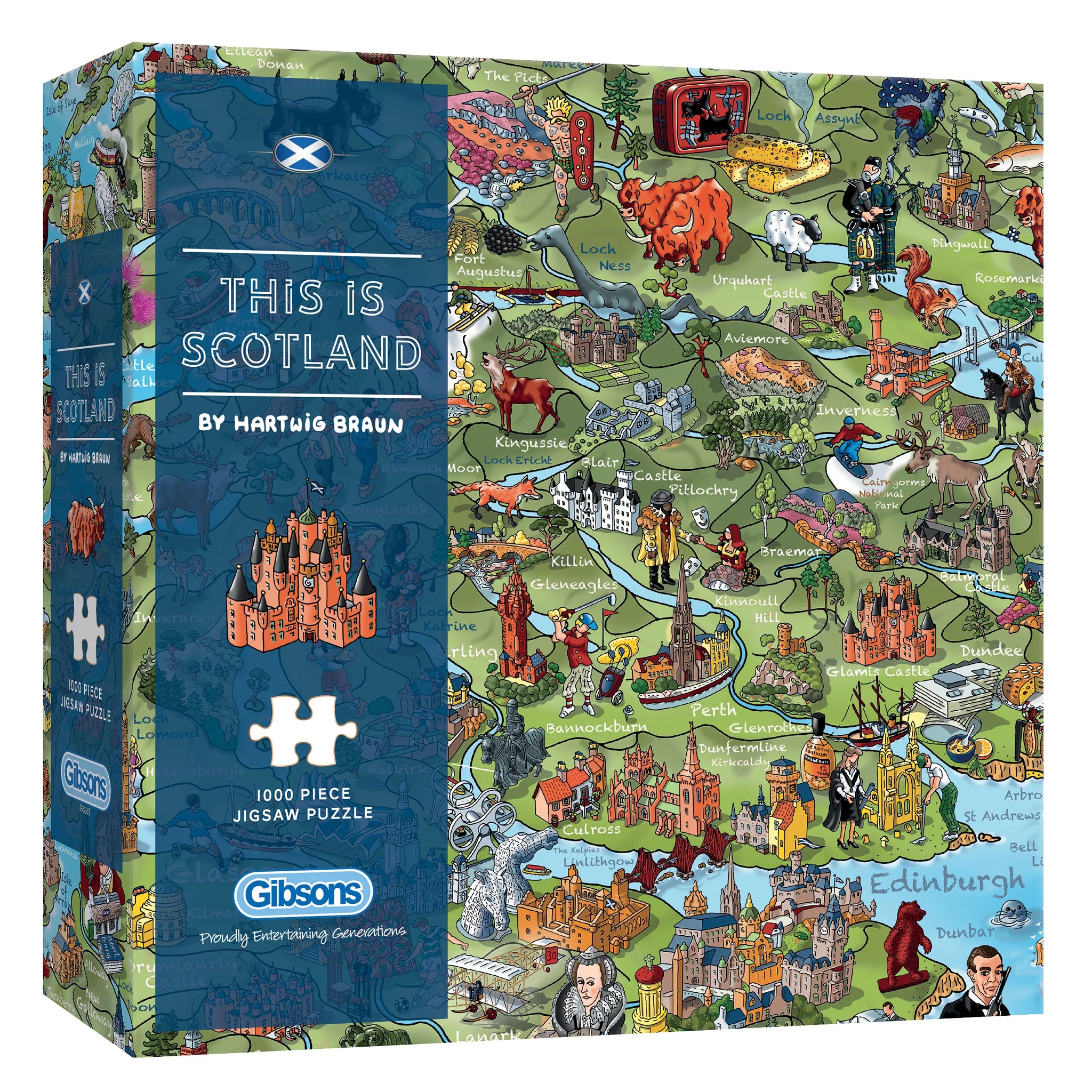 This is Scotland Jigsaw - 1000 Pieces