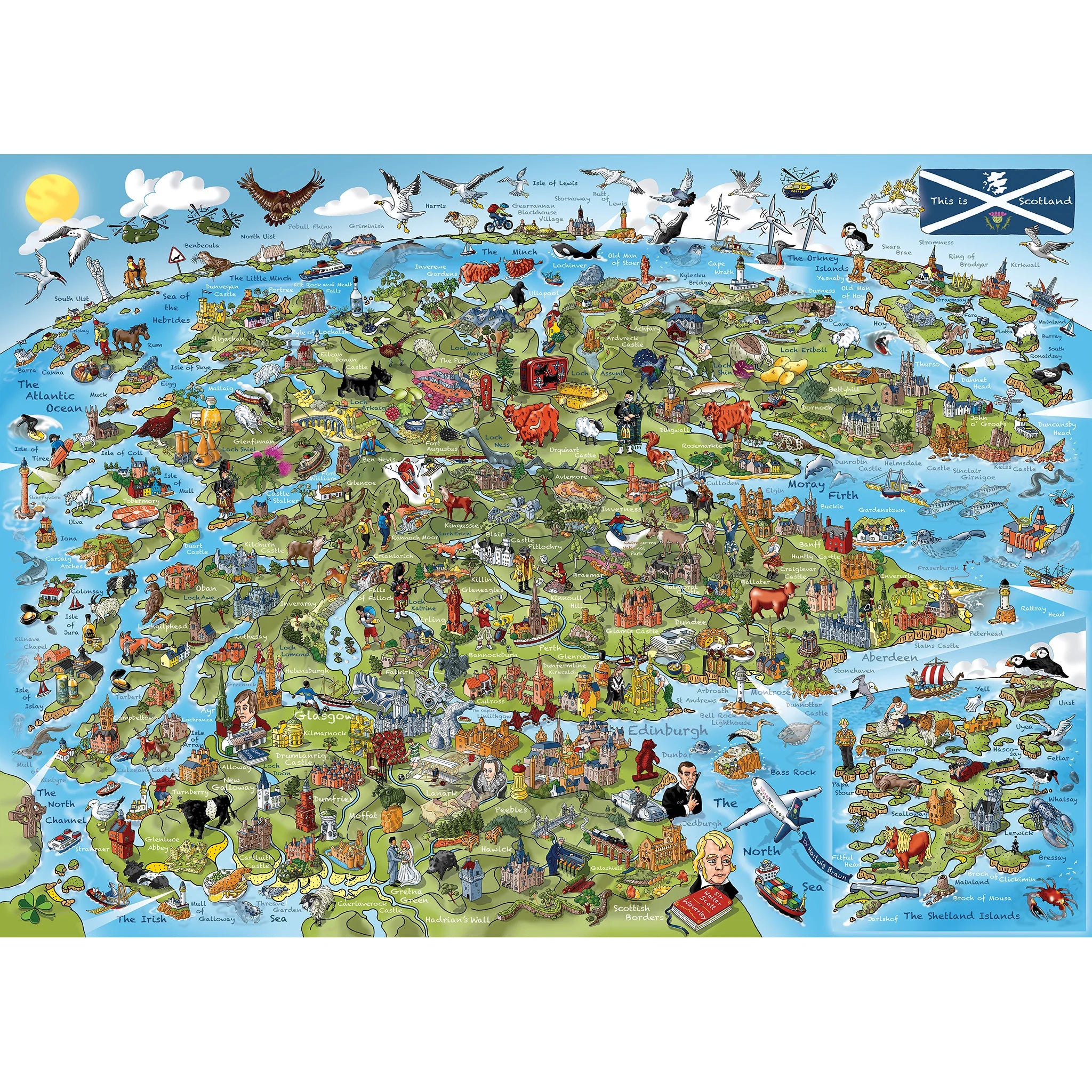 This is Scotland Jigsaw - 1000 Pieces