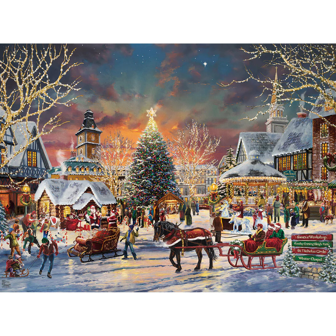 The Christmas Festival Jigsaw - 1000 Pieces