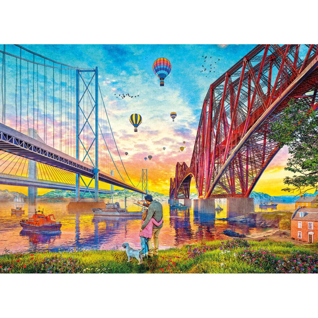 Three Bridges Crossing Jigsaw - 1000 Pieces