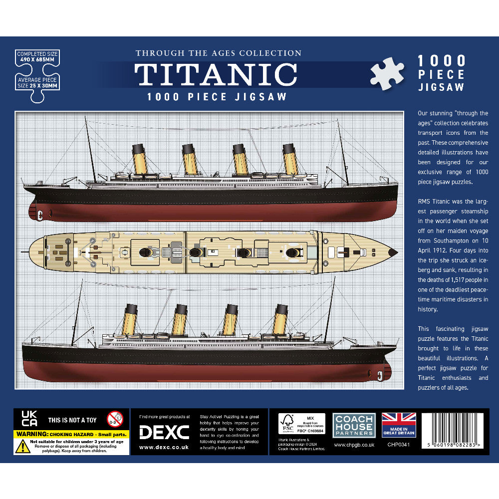 Titanic Jigsaw - 1000 Pieces