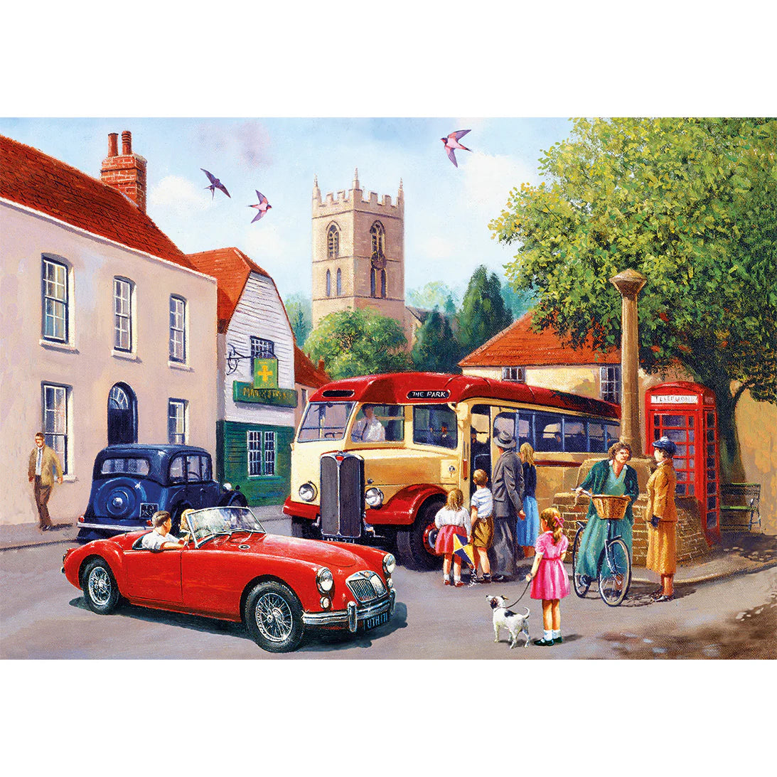 Touring The Town Jigsaws - 500 Pieces