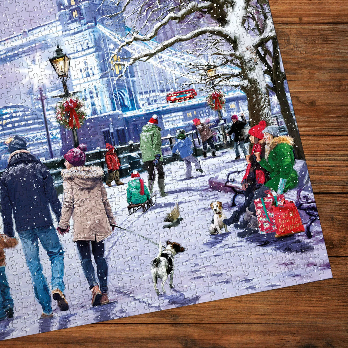 Tower Bridge At Christmas Jigsaw - 1000 Pieces