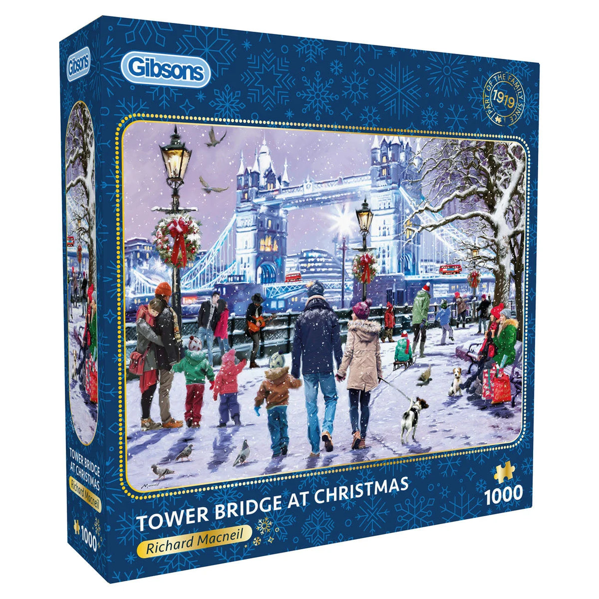 Tower Bridge At Christmas Jigsaw - 1000 Pieces