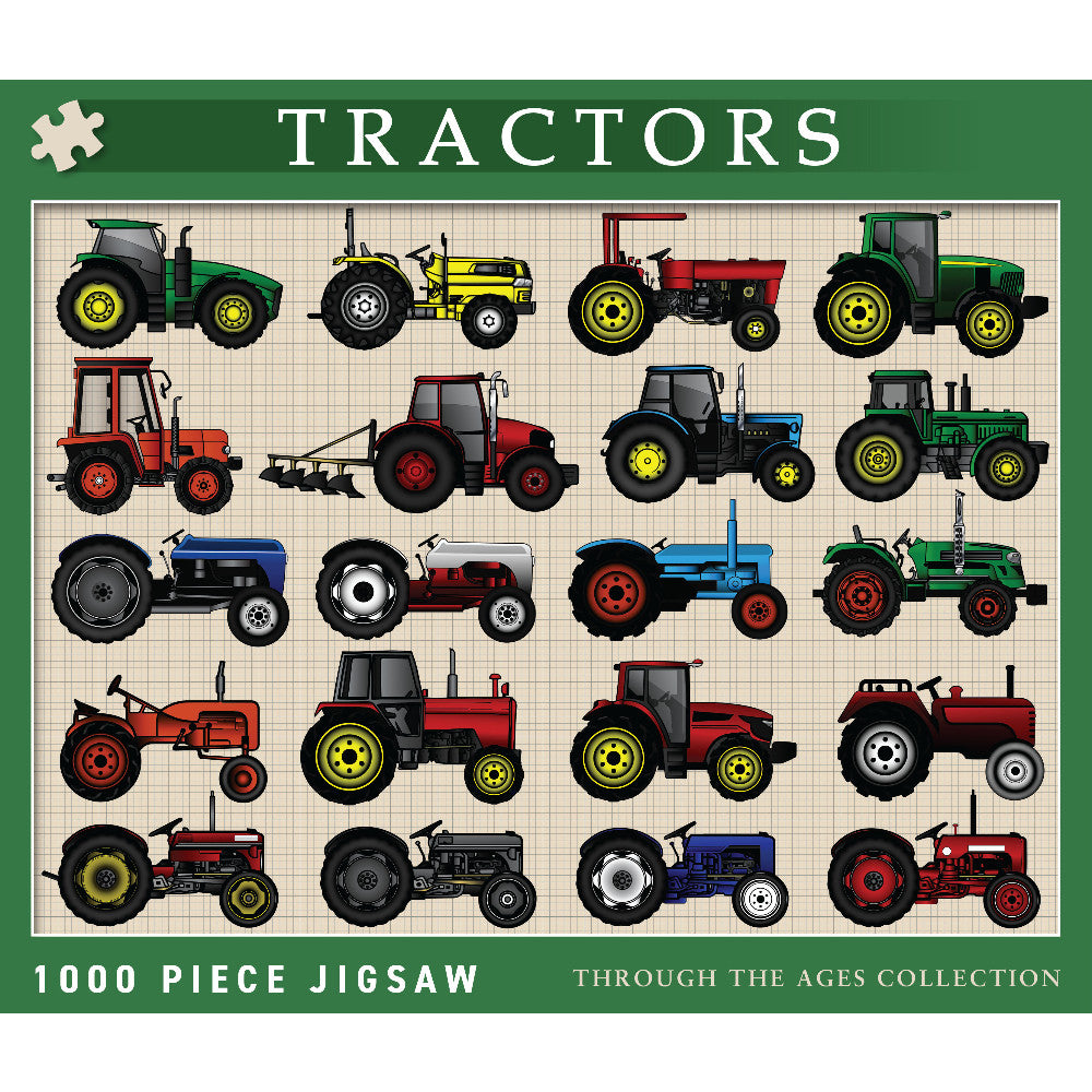 Tractors Jigsaw - 1000 Pieces