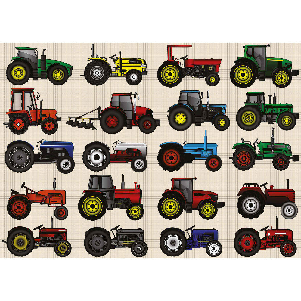 Tractors Jigsaw - 1000 Pieces