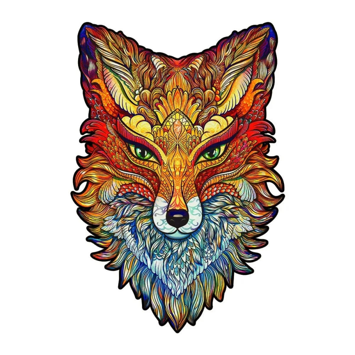 Fiery Fox Wooden Jigsaw