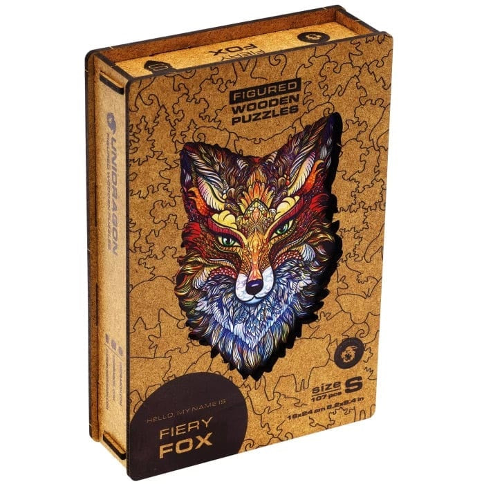 Fiery Fox Wooden Jigsaw