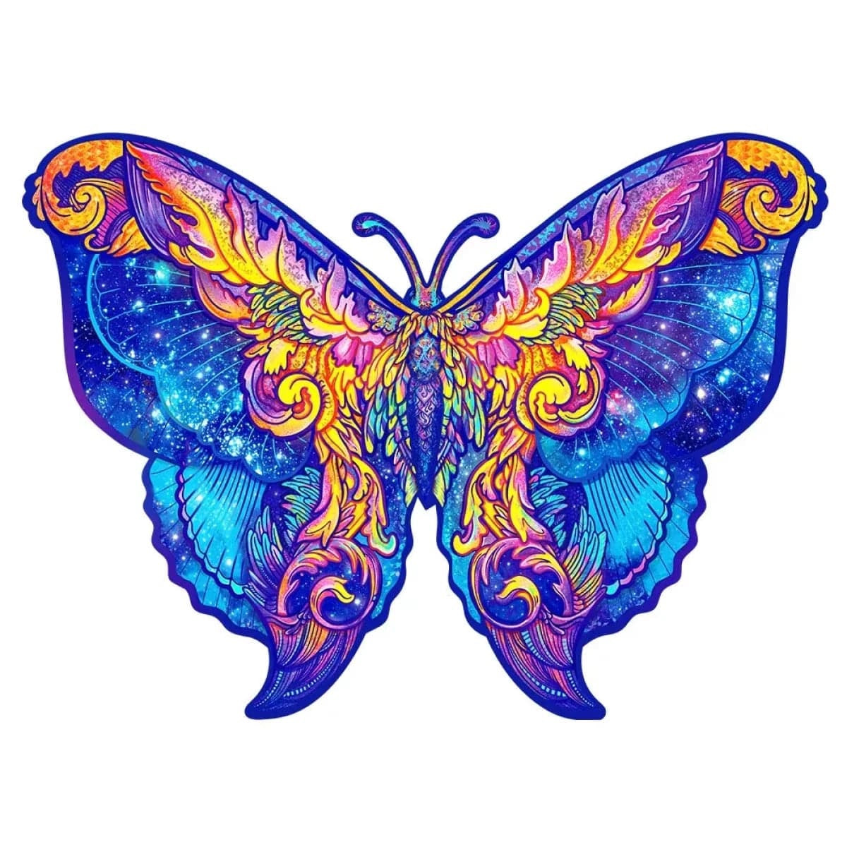 Intergalaxy Butterfly Wooden Jigsaw