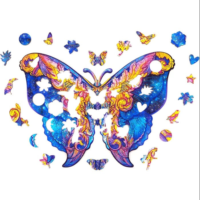 Intergalaxy Butterfly Wooden Jigsaw