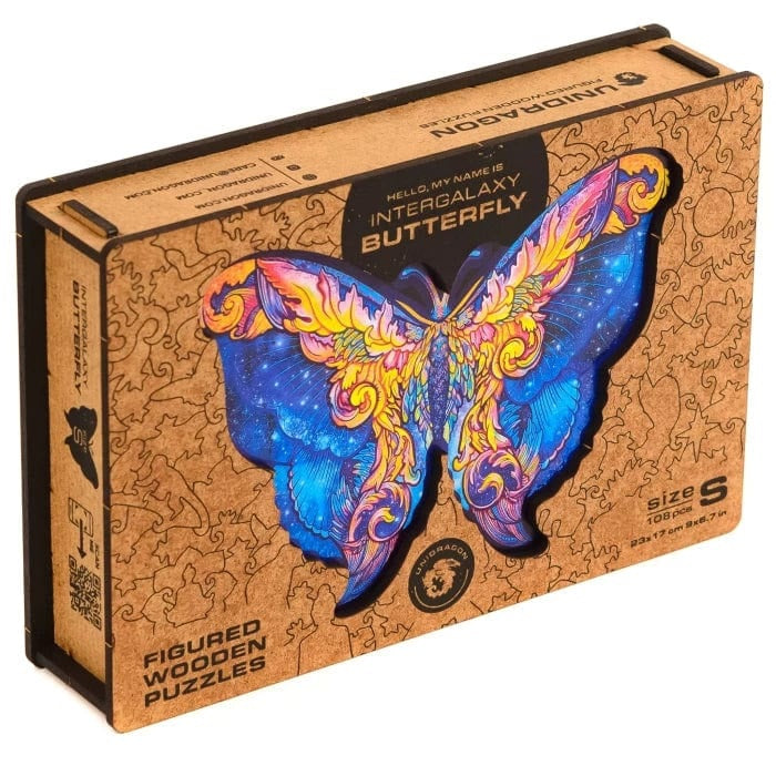 Intergalaxy Butterfly Wooden Jigsaw