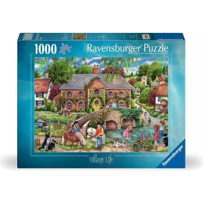 Village Life Jigsaw - 1000 Pieces