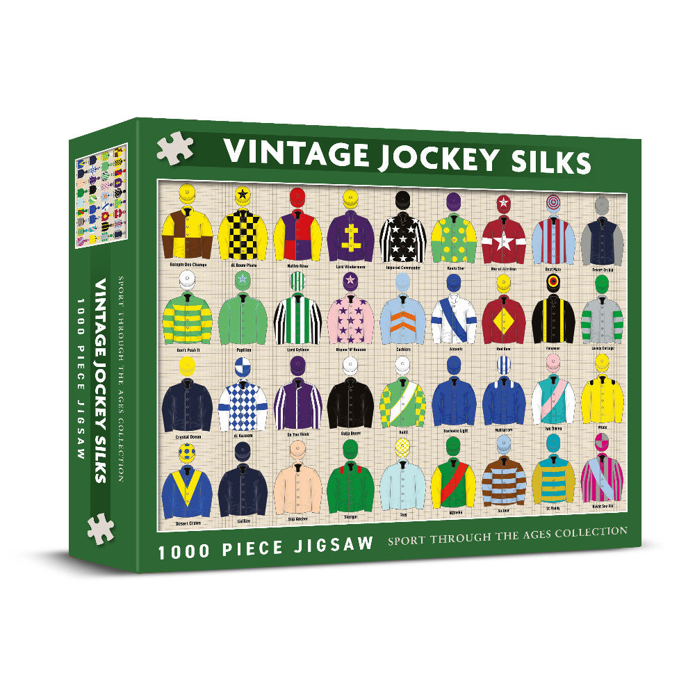 Vintage Jockey Silks Jigsaw - 1000 Pieces