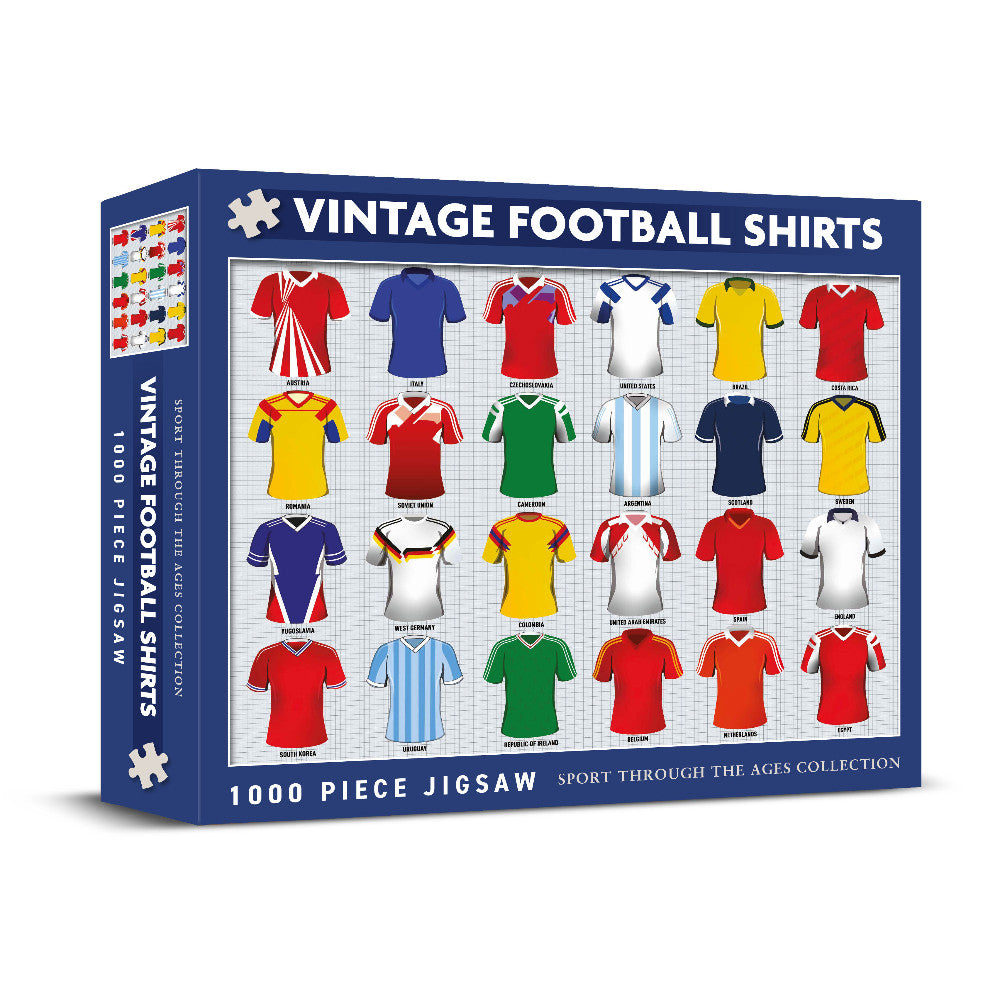 Vintage Football Tops Jigsaw - 1000 Pieces