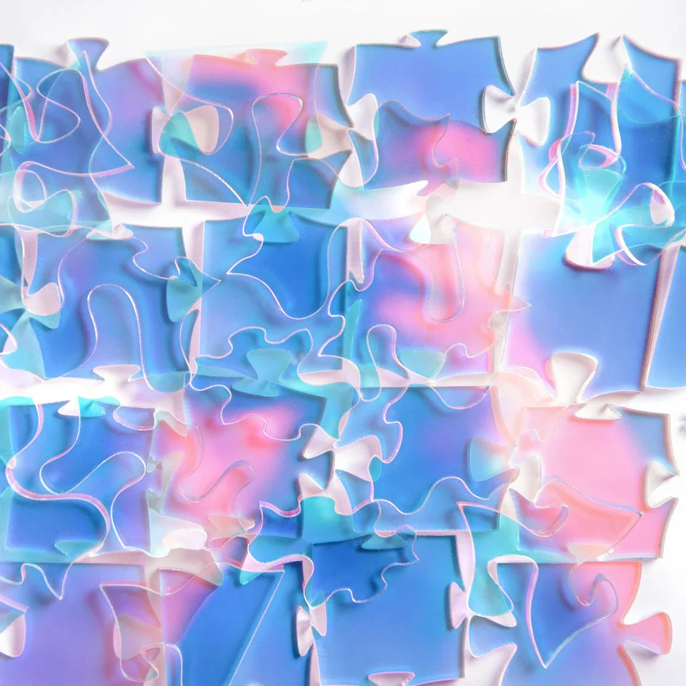 Square 49 Iridescent Jigsaw Puzzle