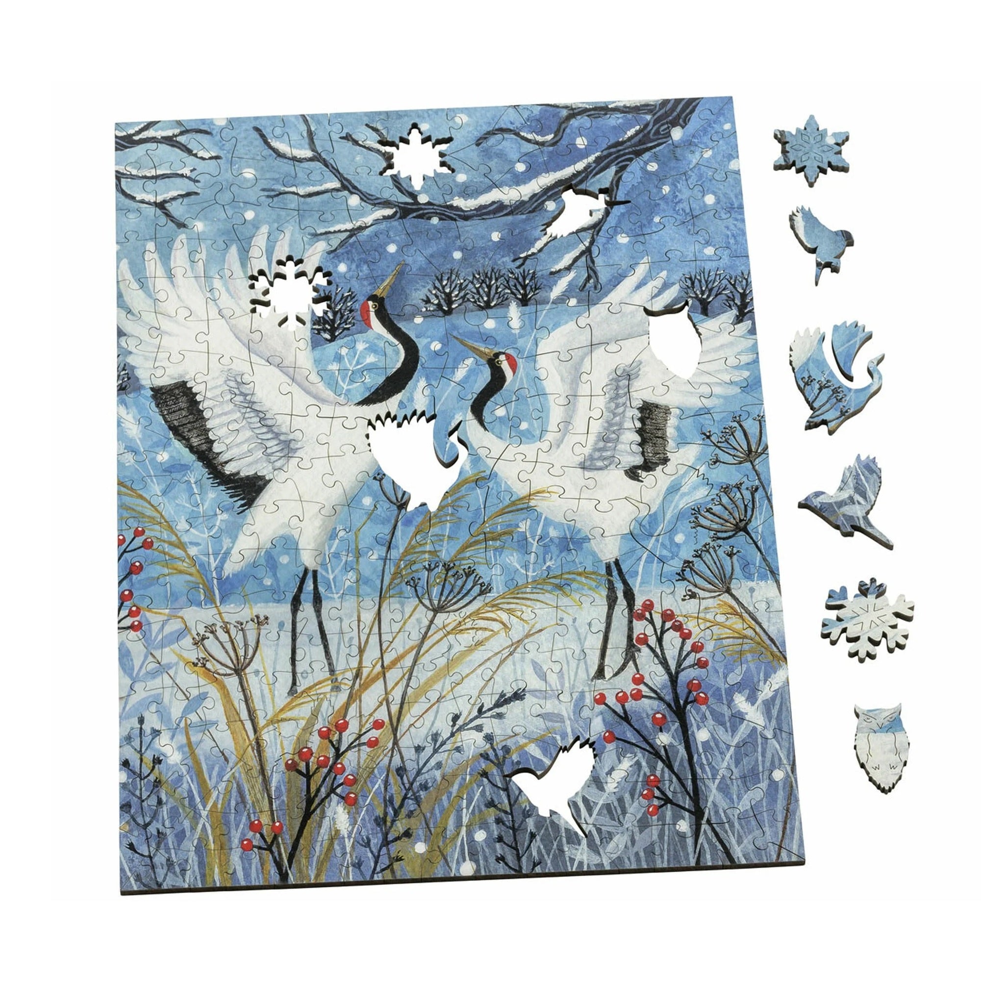 Dancing Cranes Jigsaw Puzzle