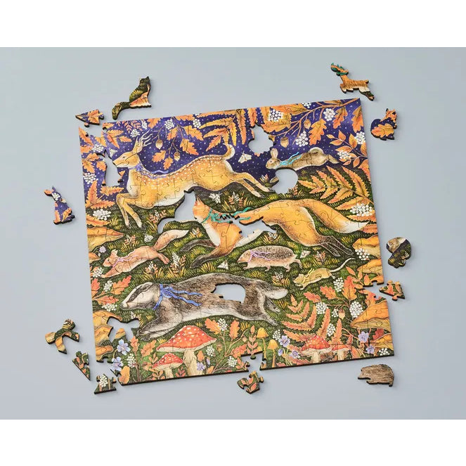 Autumn Gathering Jigsaw Puzzle