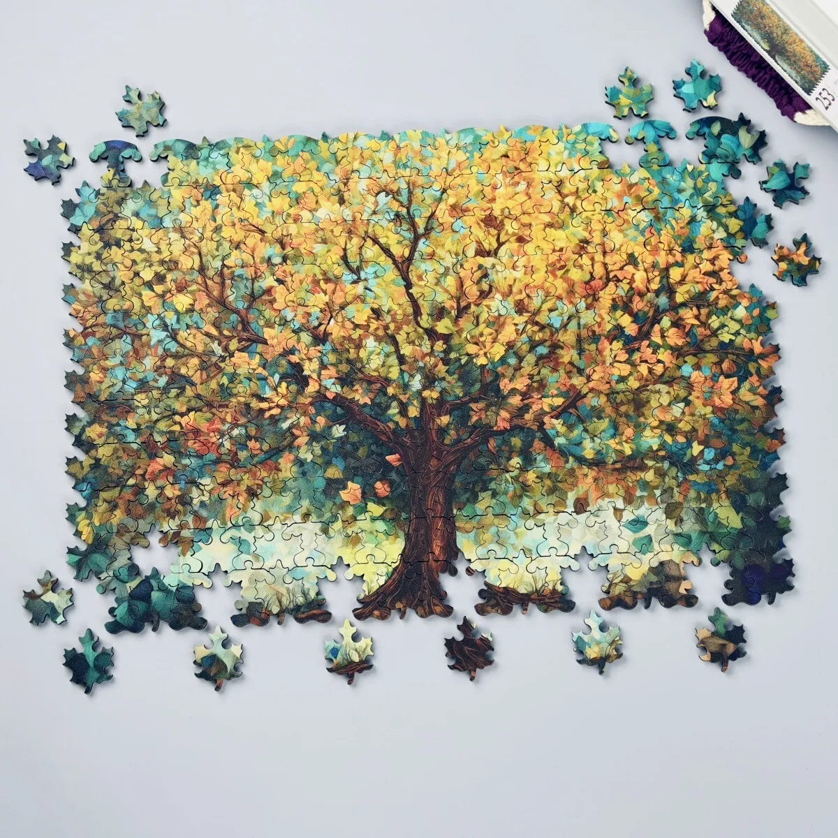 The Mosaic Tree Of Life Jigsaw Puzzle