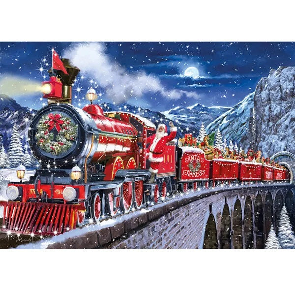 Santa Express Jigsaw Puzzle