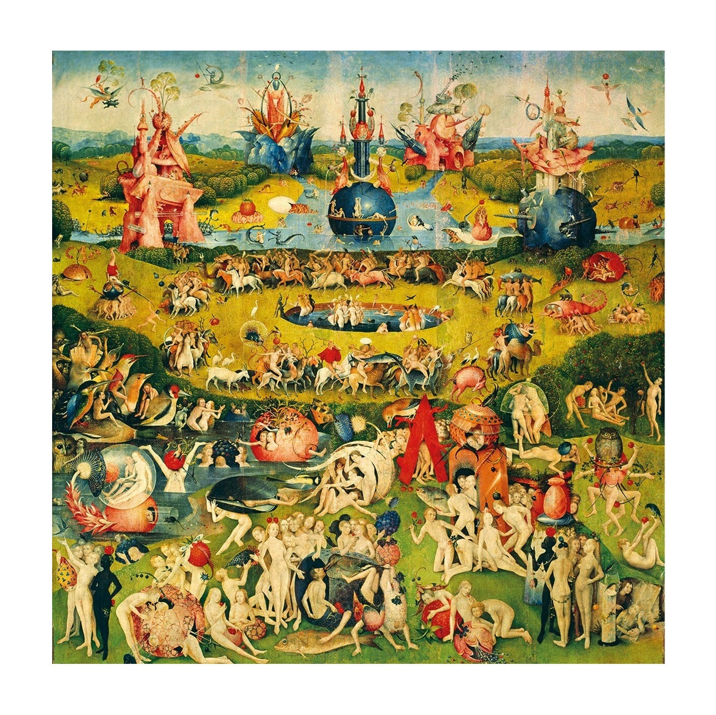 The Garden Of Earthly Delights Jigsaw Puzzle