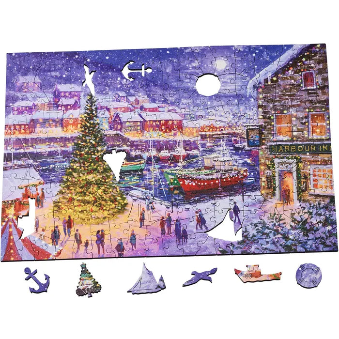 Winter Harbour Jigsaw Puzzle