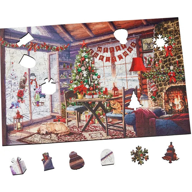 Christmas Cabin Jigsaw Puzzle