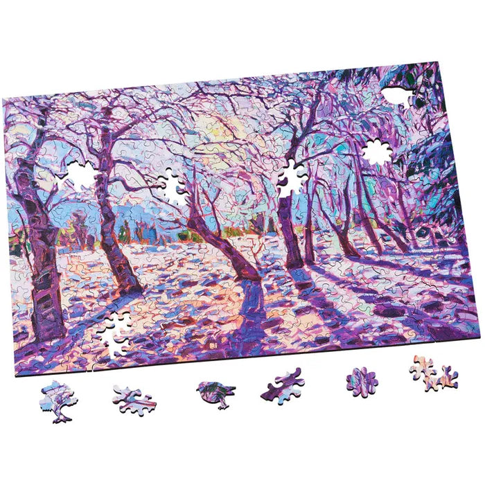 Winter Light Free Form Jigsaw Puzzle