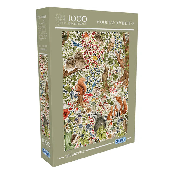 Woodland Wildlife Jigsaw - 1000 Pieces