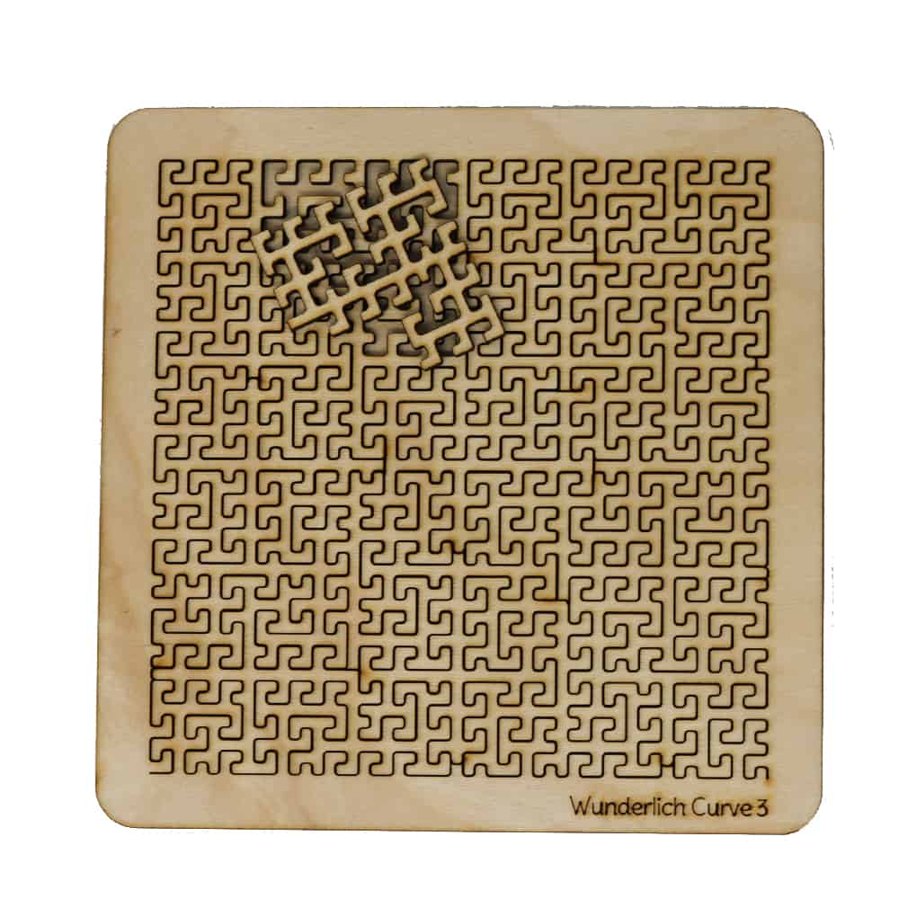 Fractal Tray Puzzles