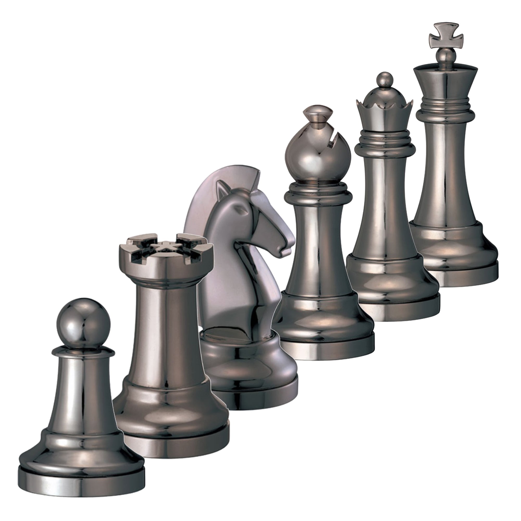 Chess Piece Puzzle Collection - Black