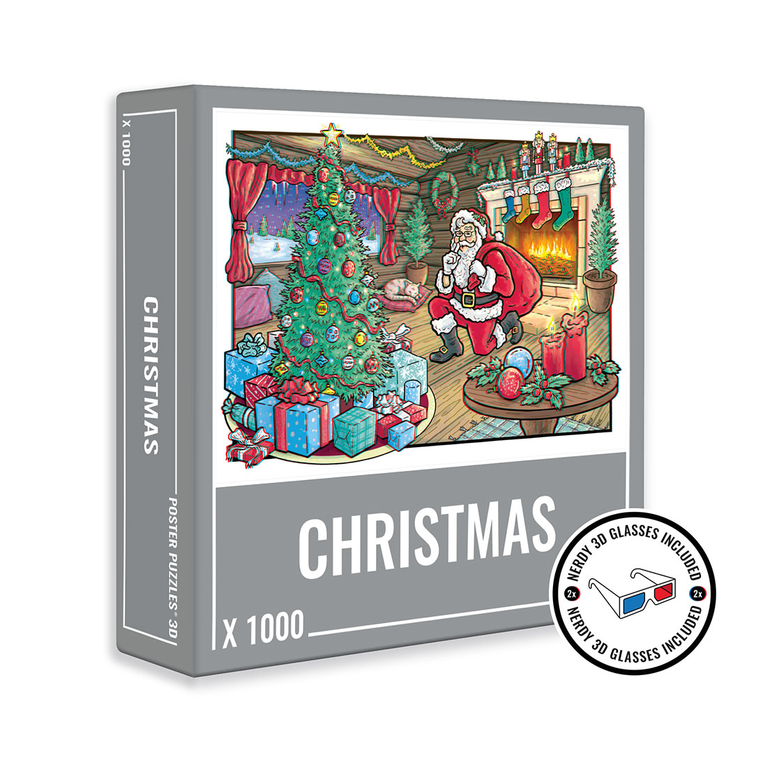 Christmas 3D Jigsaw Puzzle - 1000 Pieces