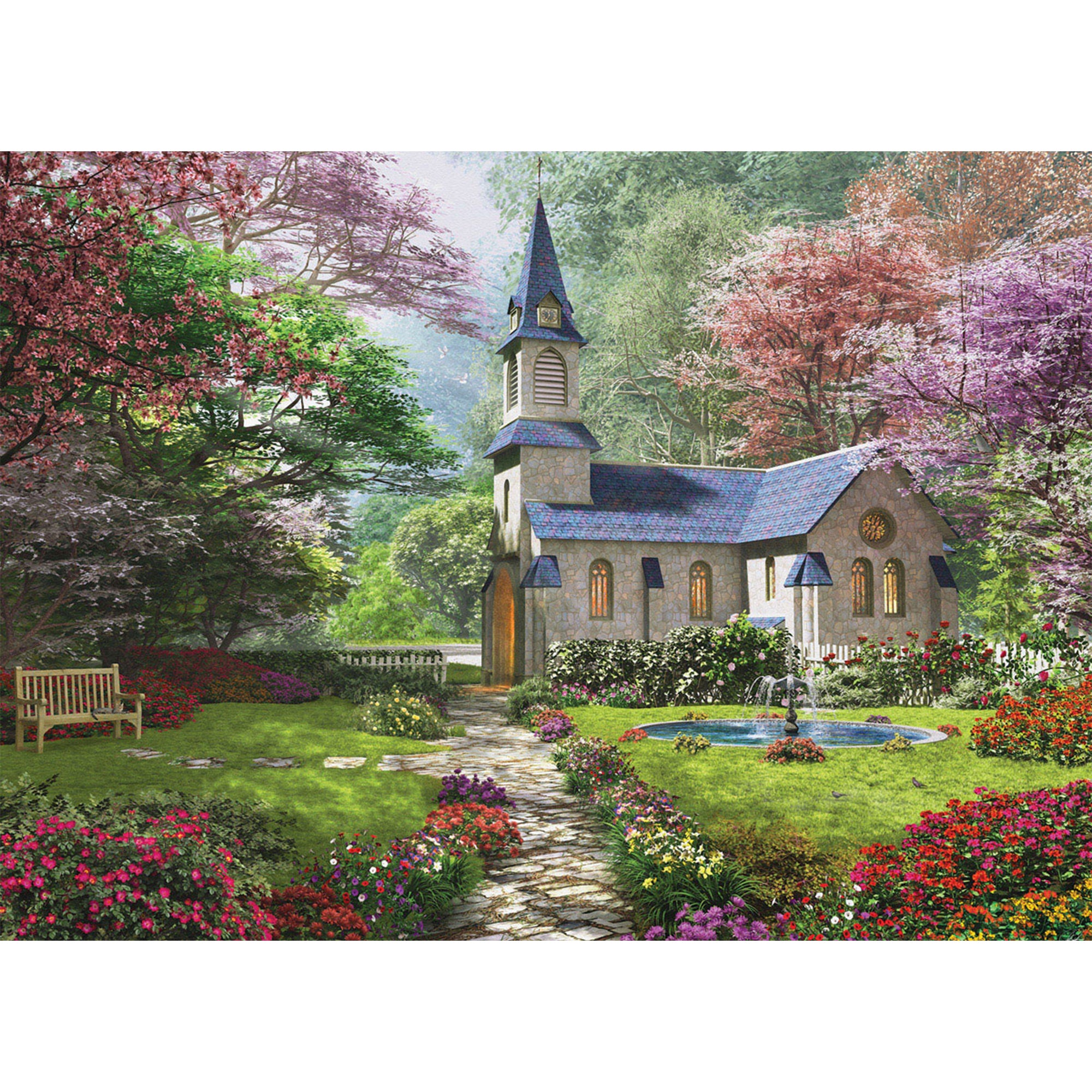 Blooming Garden Jigsaw - 1000 Pieces