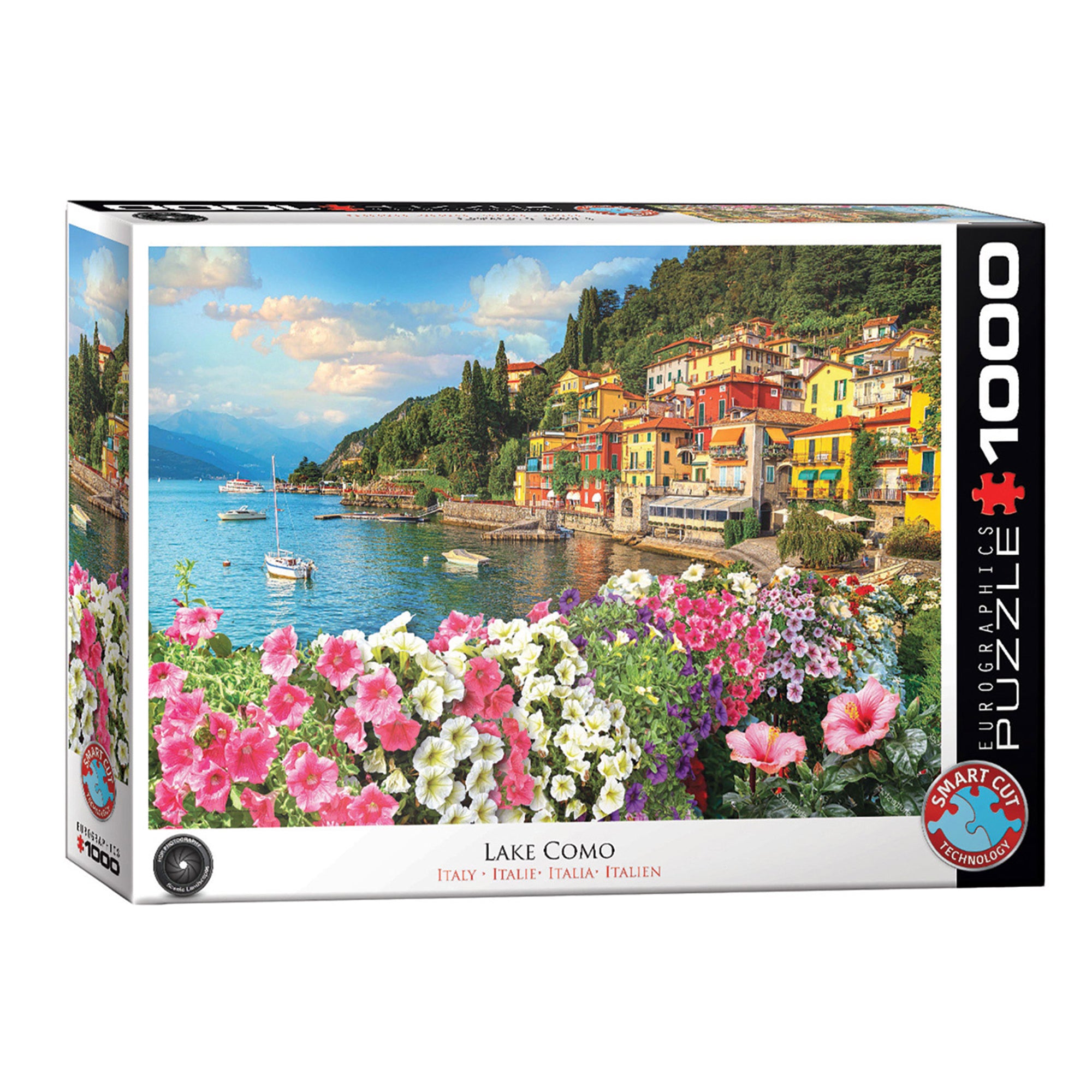 Lake Como Eurographics Jigsaw - 1000 Pieces