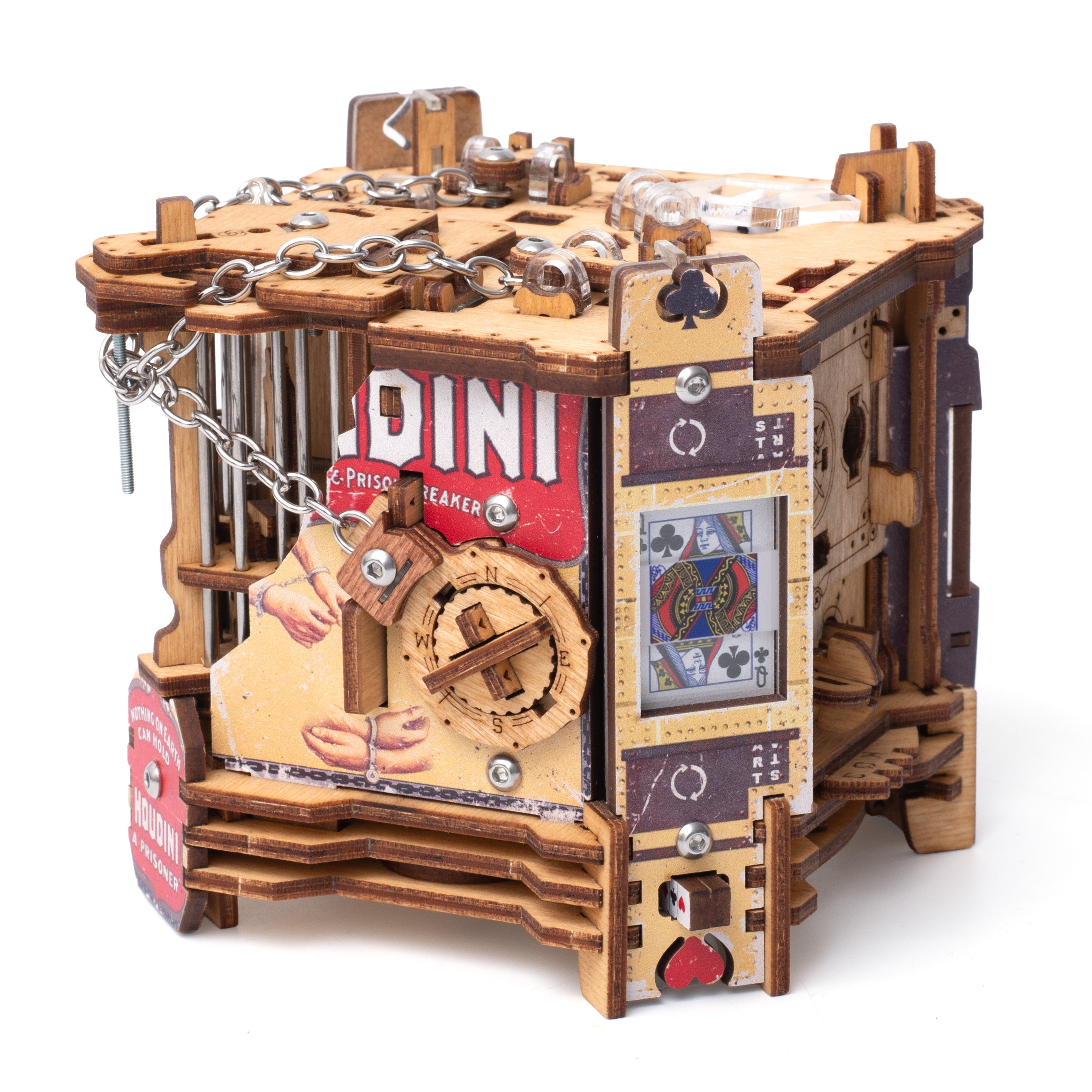 Cluebox - Houdini's Magic Escape Puzzle Box