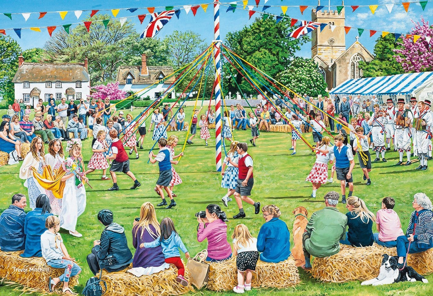 Village Celebrations Jigsaws - 4 x 500 Pieces