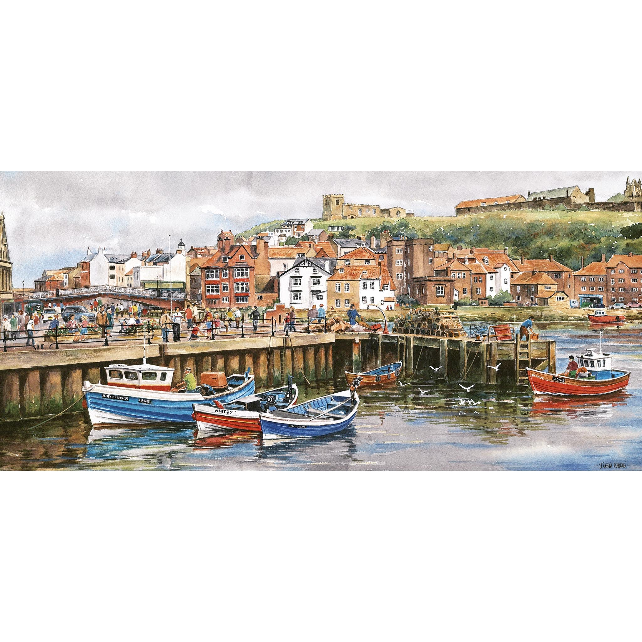 Whitby Panoramic Jigsaw - 636 Pieces
