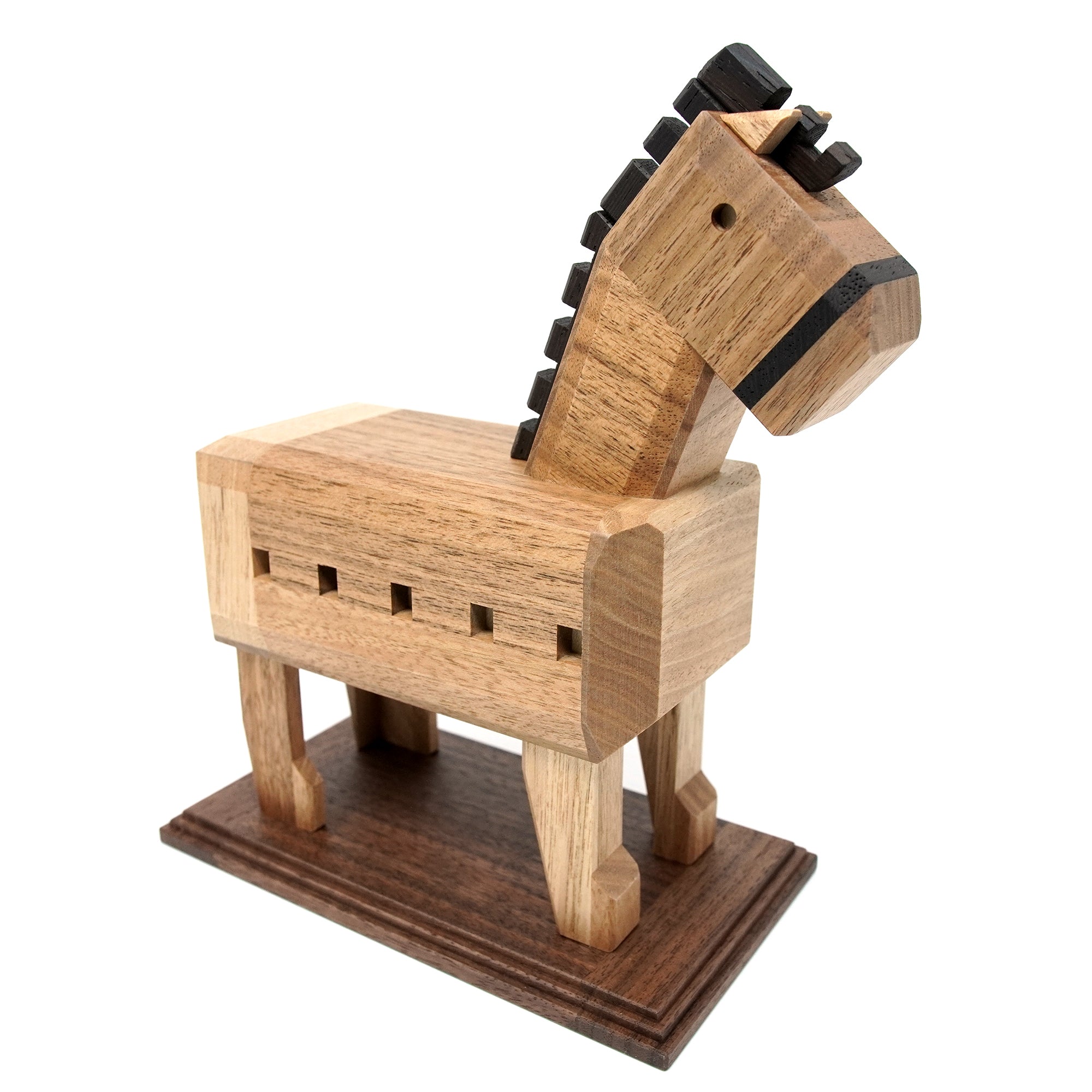 A Horse With A Warrior Puzzle Box