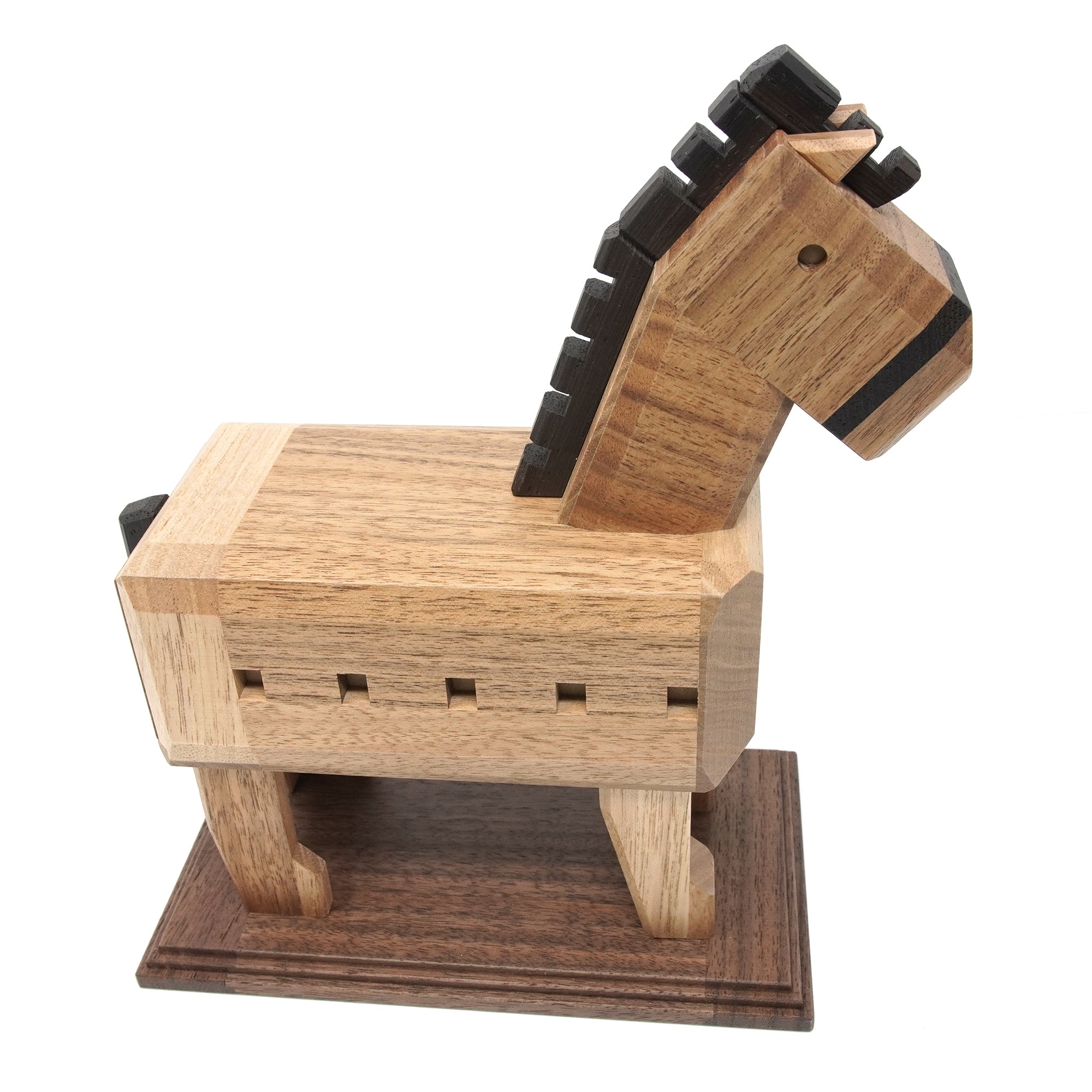 A Horse With A Warrior Puzzle Box